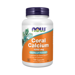 NOW CORAL CALCIUM 1000MG 100 C