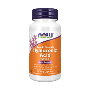 NOW HYALURONIC 100MG 60CT