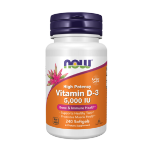 NOW VITAMIN D-3 5000 IU 180ct